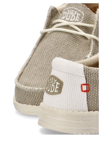 Nautico kiova mocasin de hombre DUDE wally braided hielo textil  suela plana