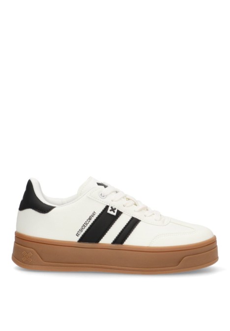 Deportivo de mujer XTI 143645 blanco sintetico suela doble