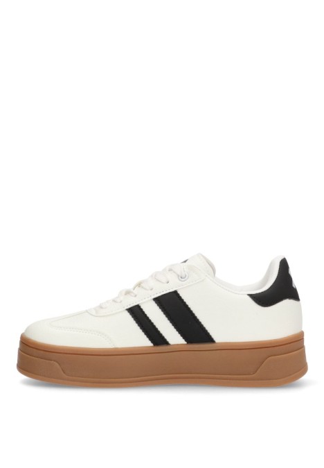 Deportivo de mujer XTI 143645 blanco sintetico suela doble