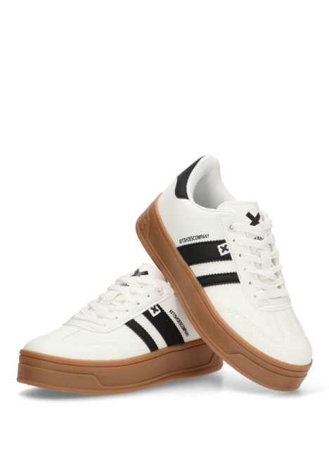 Deportivo de mujer XTI 143645 blanco sintetico suela doble