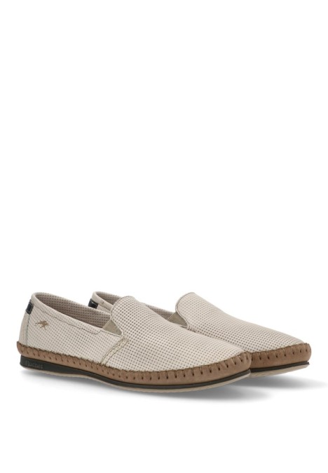 Nautico kiova mocasin de hombre FLUCHOS 8674 hielo piel suela plana