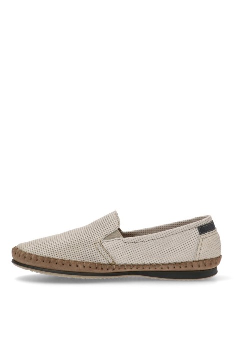 Nautico kiova mocasin de hombre FLUCHOS 8674 hielo piel suela plana
