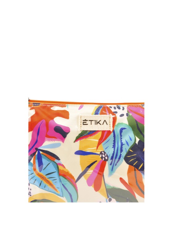 Bolsa playa de mujer ETIKA b30131 coral plástico 