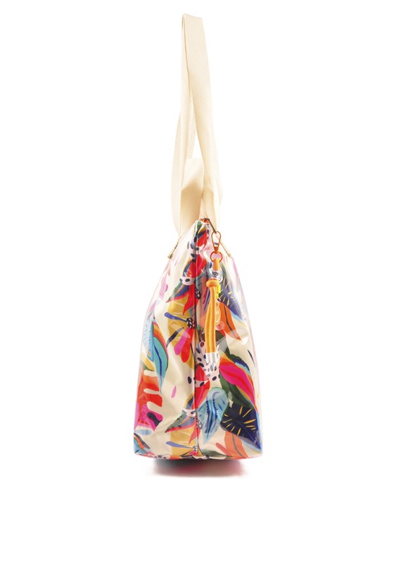 Bolsa playa de mujer ETIKA b30132 coral plástico 