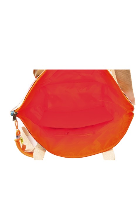 Bolsa playa de mujer ETIKA b30132 coral plástico 