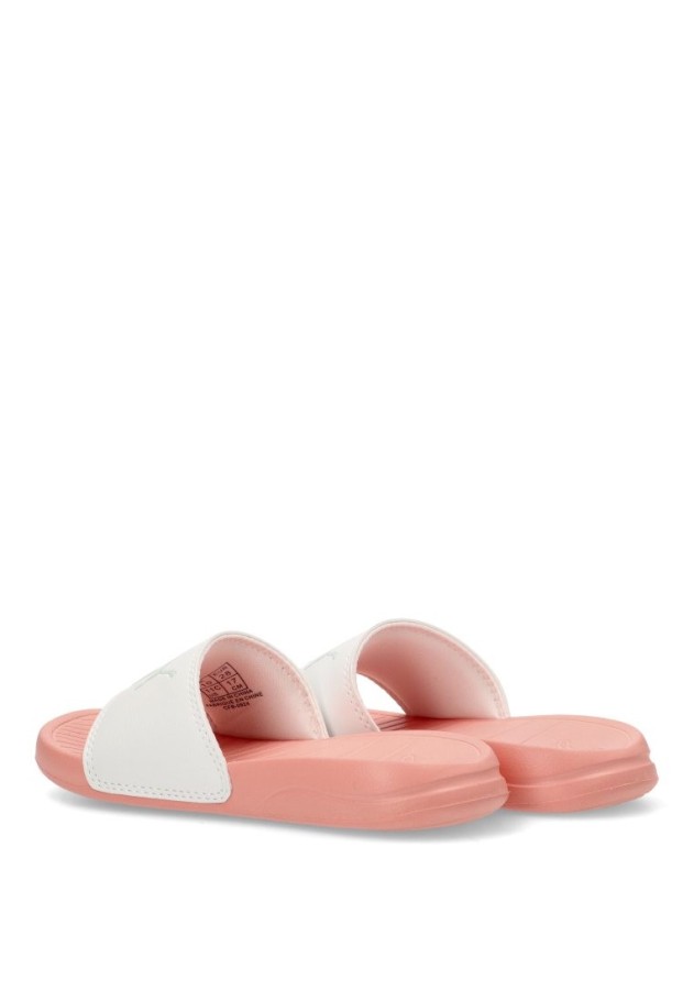 Chanclas sandalias playa de niña PUMA 372017 rosa goma suela plana
