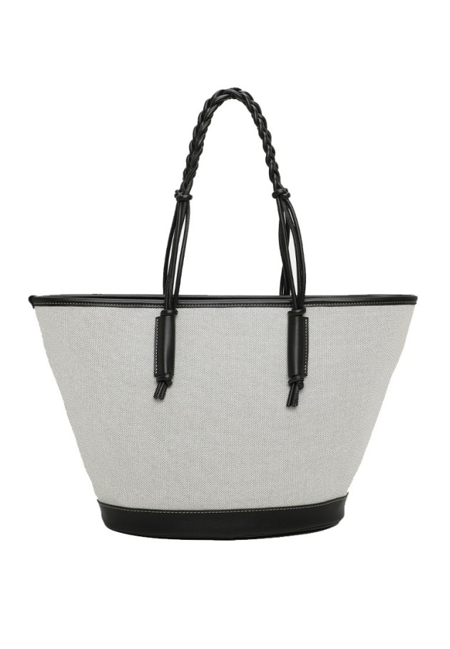 Bolso capaza de mujer BINNARI 20460 negro sintetico 