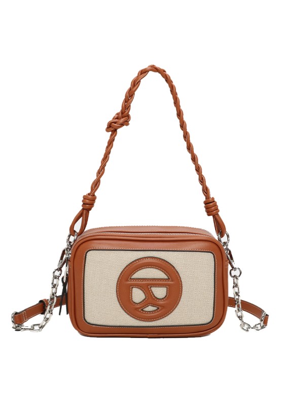 Bolso bandolera pequeña de mujer BINNARI 20464 cuero sintetico 