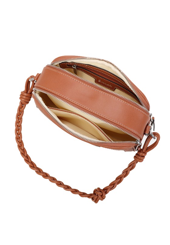 Bolso bandolera pequeña de mujer BINNARI 20464 cuero sintetico 