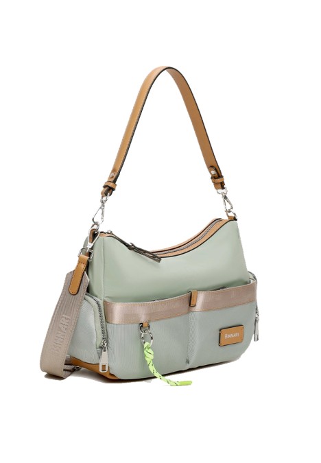 Bolso de mujer BINNARI 20631 verde sintetico 