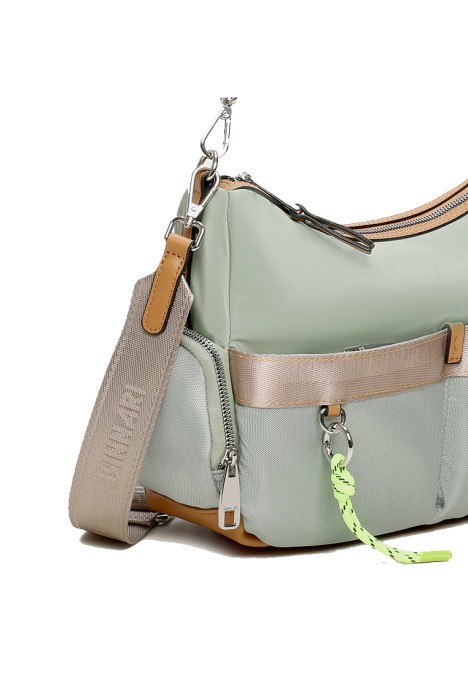 Bolso de mujer BINNARI 20631 verde sintetico 