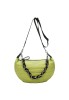 Bolso bandolera pequeña de mujer BINNARI 20650 verde sintetico 