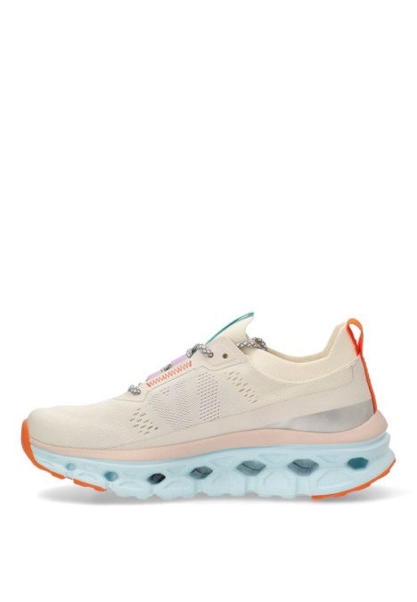 Deportivo de mujer DR FRANKLIN dfsh401001 blanco textil  suela plana