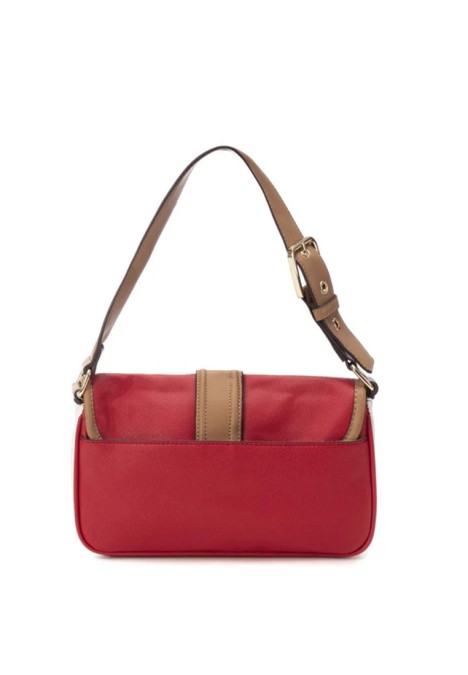 Bolso bandolera pequeña de mujer XTI 184431 rojo sintetico 