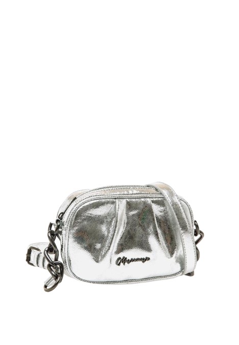 Bolso bandolera pequeña de mujer MARIA MARE bobby plata sintetico 