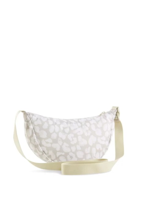 Bolso bandolera pequeña de mujer PUMA 091340 beige textil  