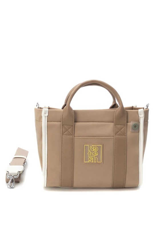 Bolso de mujer REFRESH 183261 beige sintetico 