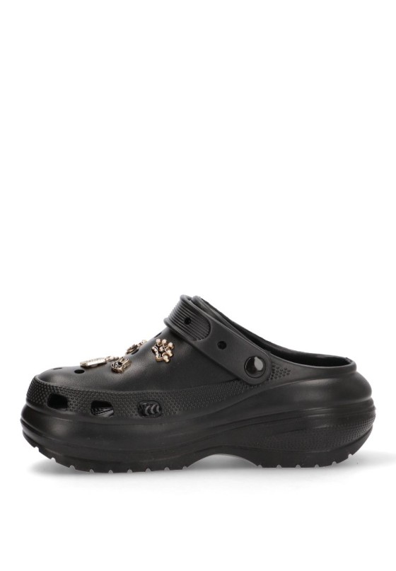 Chanclas sandalias playa de mujer XTI 143888 negro goma suela doble