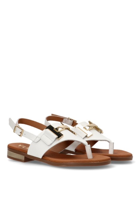Sandalia mujer YULIA 5585 blanco