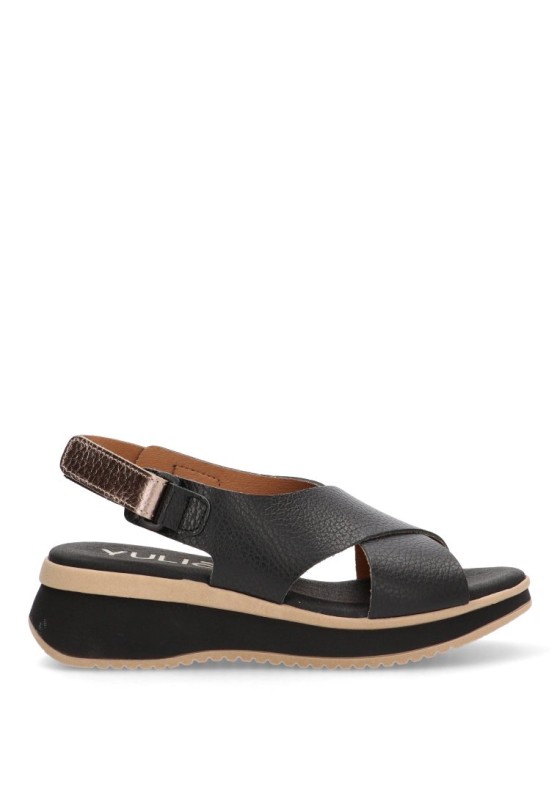 Sandalia mujer YULIA 5661 negro