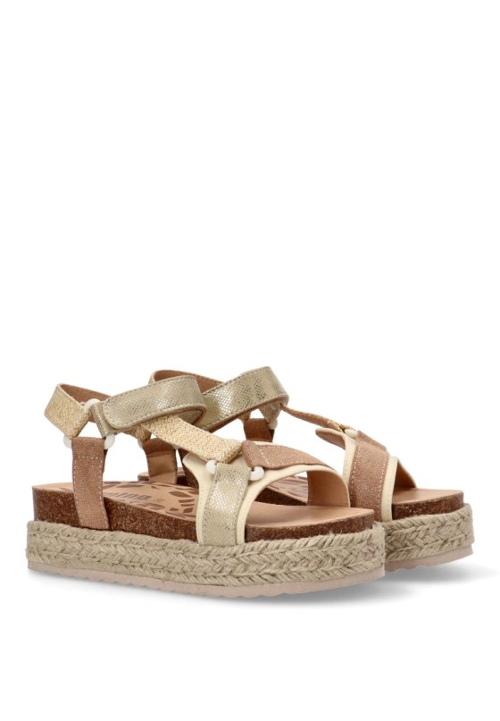 Sandalia niña Mustang Kids 49083 oro