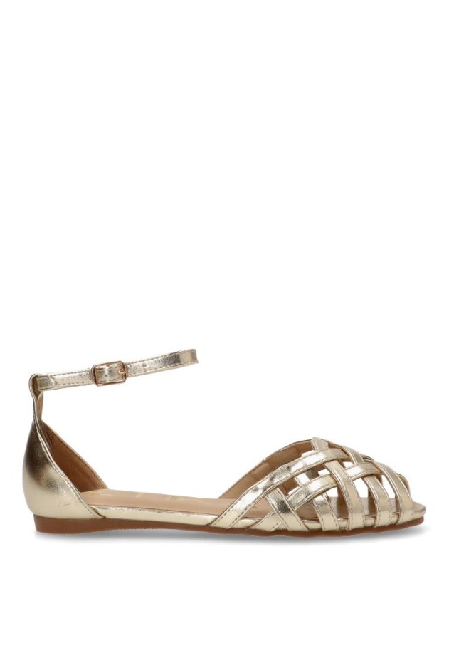 Sandalia mujer ETIKA 10124 oro