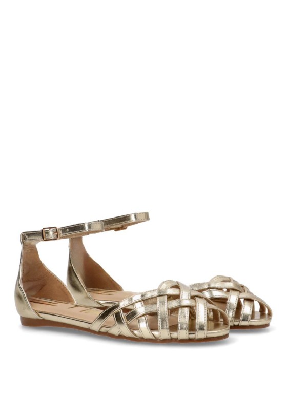 Sandalia mujer ETIKA 10124 oro