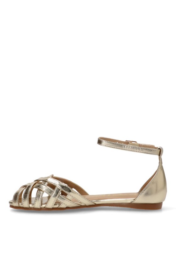 Sandalia mujer ETIKA 10124 oro