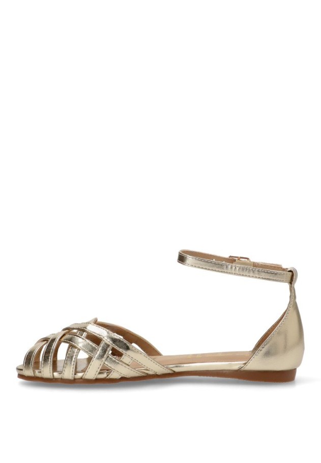 Sandalia mujer ETIKA 10124 oro