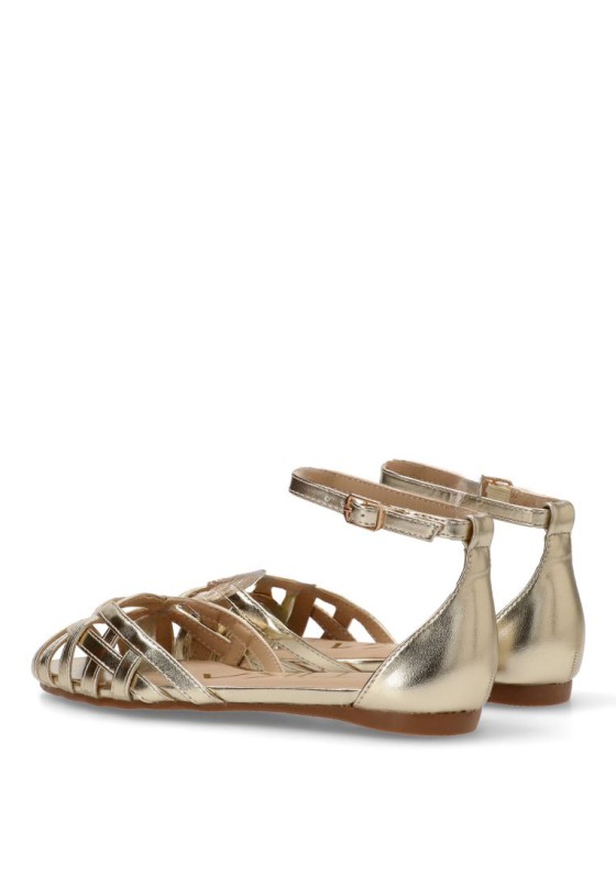 Sandalia mujer ETIKA 10124 oro