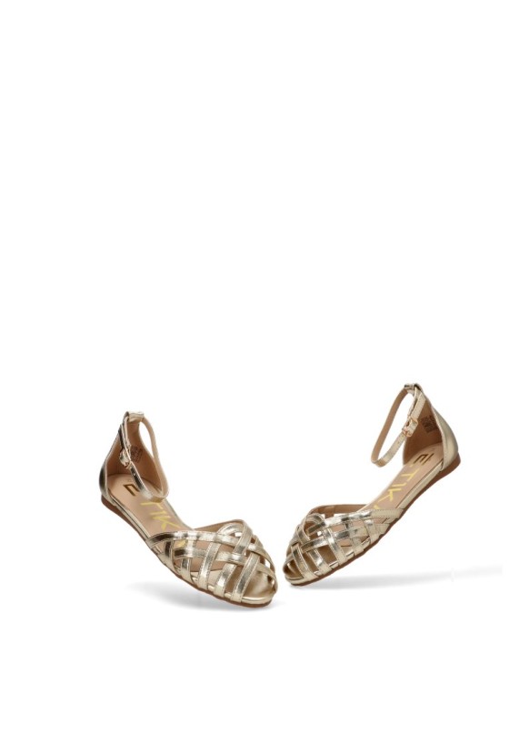 Sandalia mujer ETIKA 10124 oro