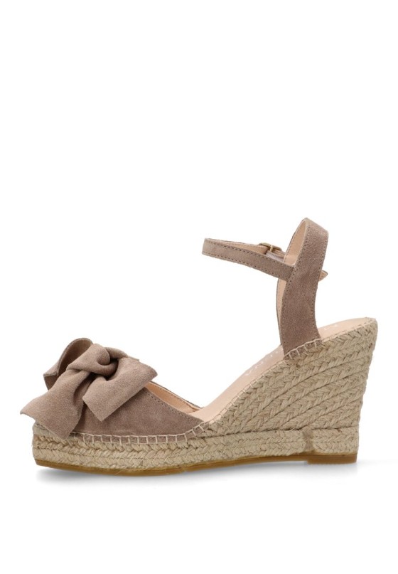 Alpargata mujer MACARENA denis 13 taupe