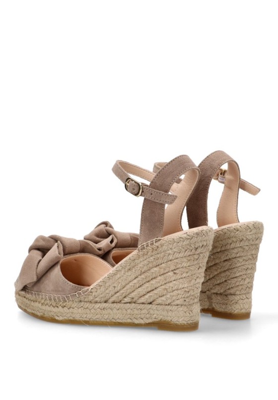 Alpargata mujer MACARENA denis 13 taupe