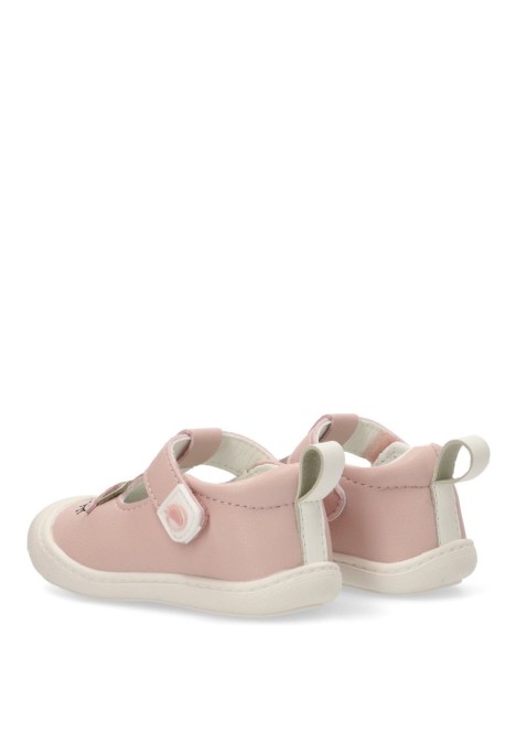 Sandalia barefoot niña CONGUITOS rosa