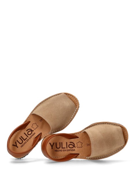 Sandalia mujer YULIA 550s taupe