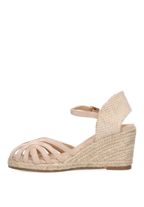 Sandalia mujer ETIKA 20019 beige
