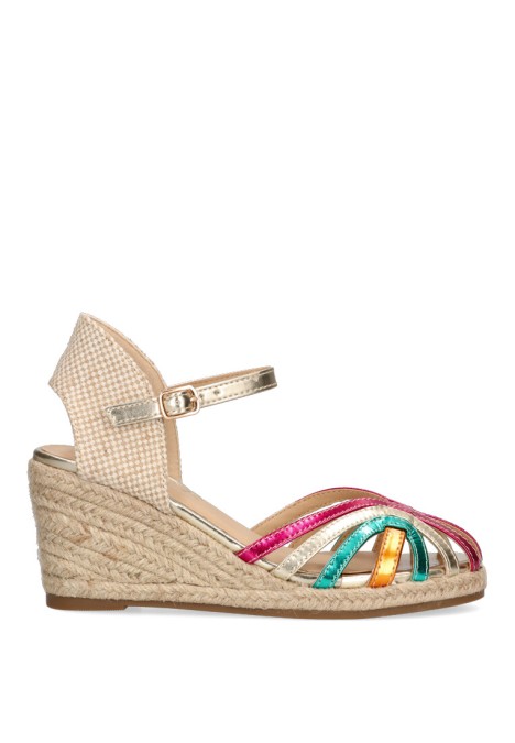 Sandalia mujer ETIKA 20019 multicolor