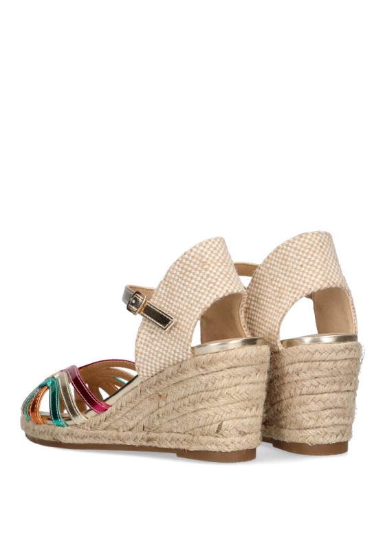 Sandalia mujer ETIKA 20019 multicolor