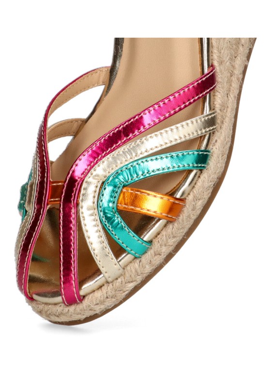 Sandalia mujer ETIKA 20019 multicolor
