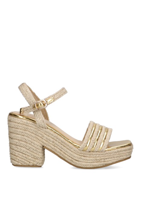 Sandalia mujer ETIKA 30002 oro