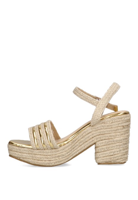 Sandalia mujer ETIKA 30002 oro