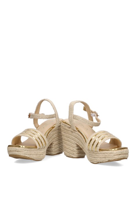 Sandalia mujer ETIKA 30002 oro