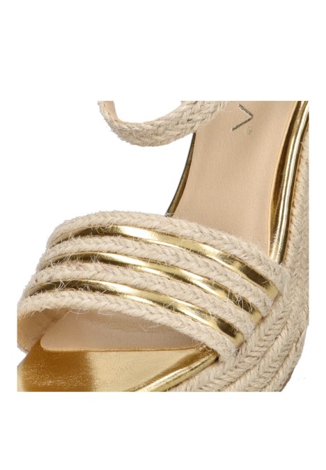 Sandalia mujer ETIKA 30002 oro