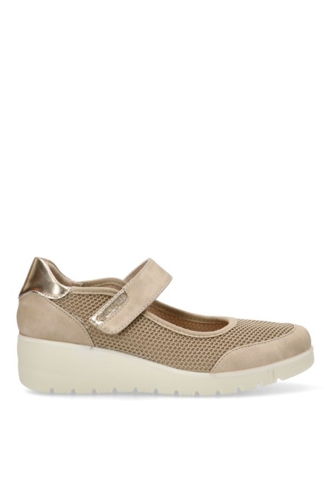 Zapato mujer AMARPIES ast28313 beige