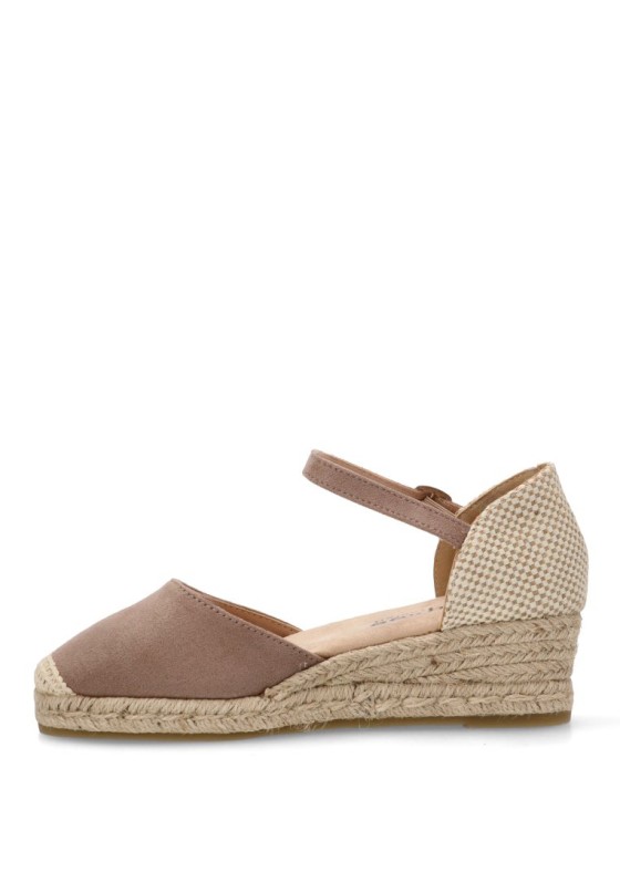 Alpargata mujer AMARPIES acx26481 taupe