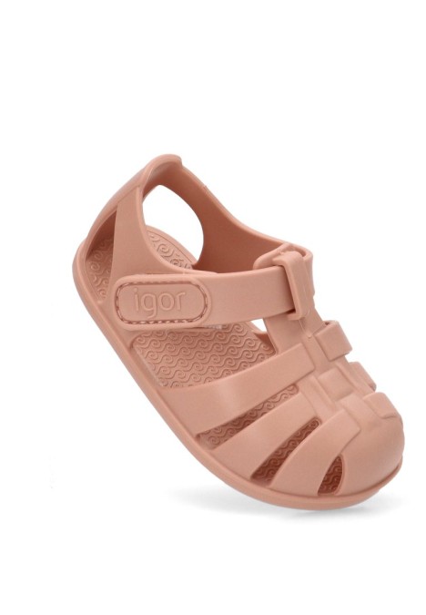 Chanclas sandalias playa niña IGOR nemo solid rosa
