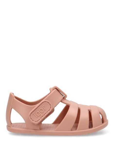 Chanclas sandalias playa niña IGOR nemo solid rosa