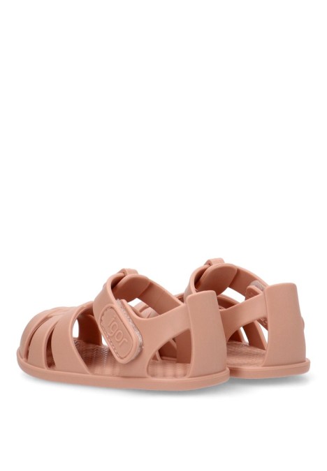 Chanclas sandalias playa niña IGOR nemo solid rosa