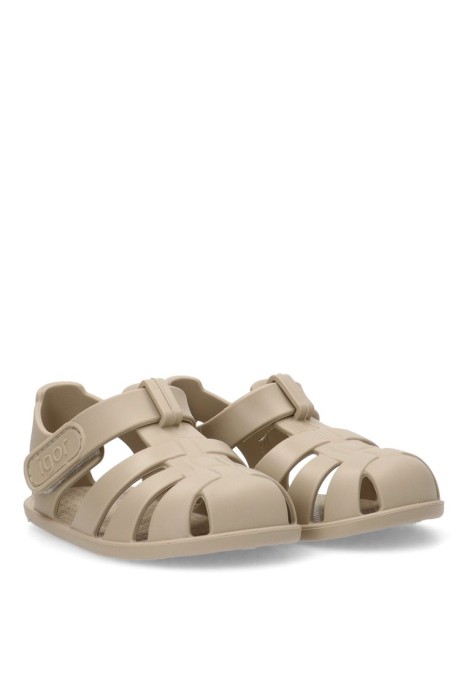 Chanclas playa niña IGOR beige
