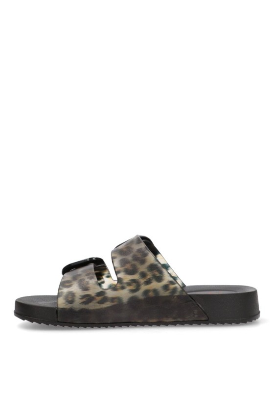 Chanclas sandalias playa mujer IGOR habana leo leopardo